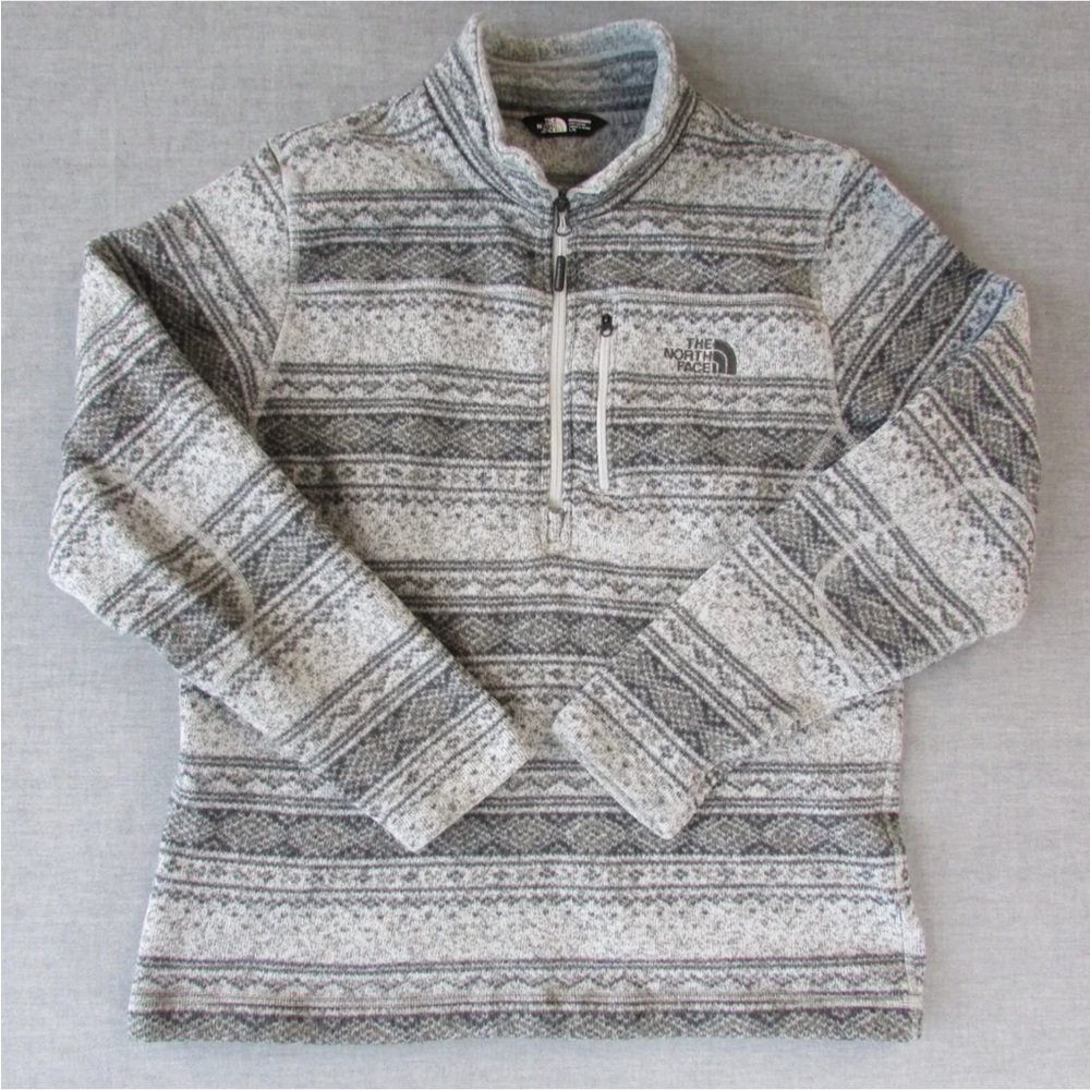 North Face 1/4 zip Sweater